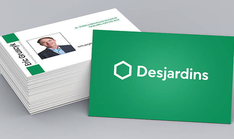 high quality business card design & printing